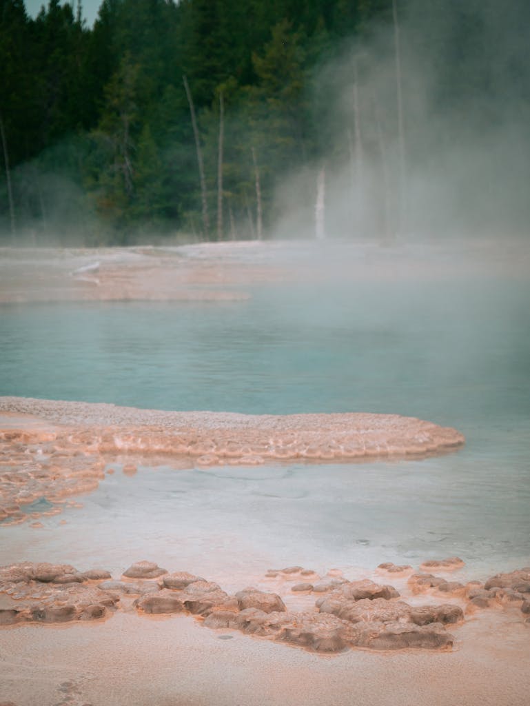 hot spring in yellow stone national park - IMS365HVAC Boise ID